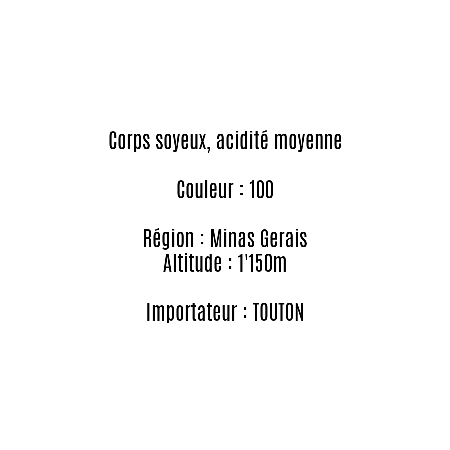 NEVOAS (ex Morango) - Brésil - Espresso